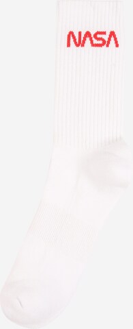 Regular Chaussettes Mister Tee en blanc