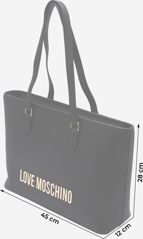 Love Moschino Shopper táska 'BOLD LOVE' - fekete