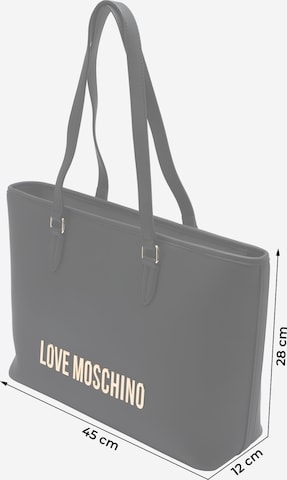 Love Moschino Nakupovalna torba 'BOLD LOVE' | črna barva