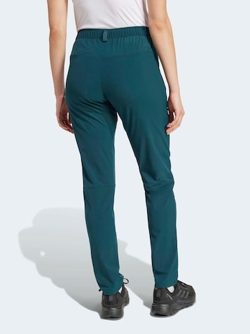 žalia ADIDAS TERREX Prigludęs Laisvalaikio kelnės 'Essentials'