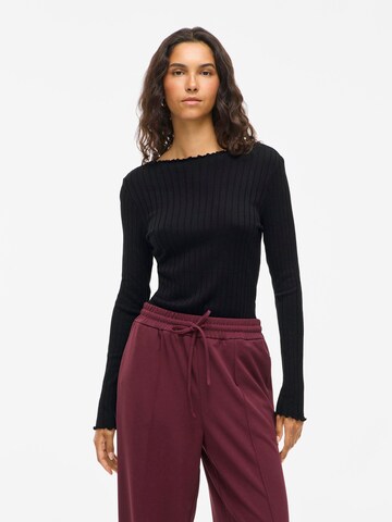 VILA Shirt 'VIRIKA ' in Zwart