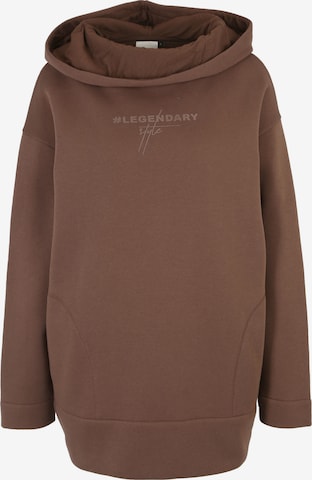 Sweat-shirt Vestino en marron : devant