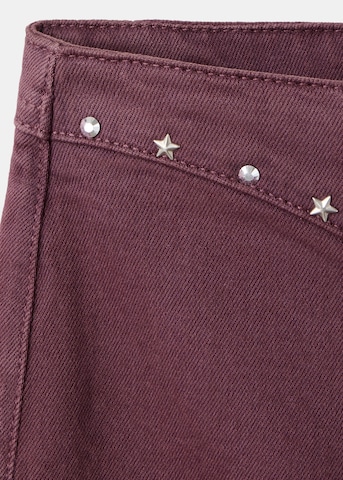MANGO KIDS Flared Jeans 'Flarexy' in Lila