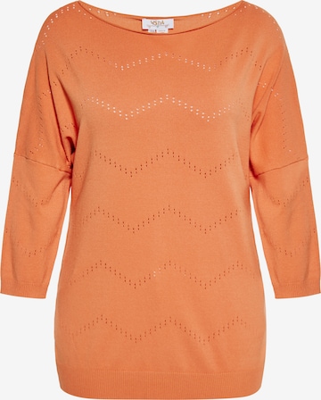 usha FESTIVAL - Pullover em laranja: frente