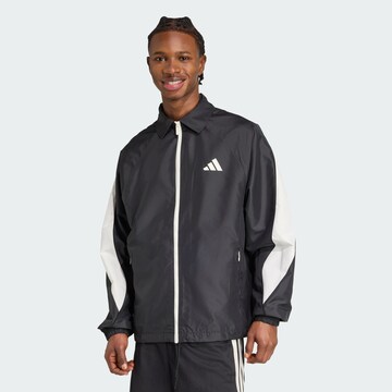 ADIDAS SPORTSWEAR Trainingsjacke 'Stadium' in Schwarz: Vorderseite