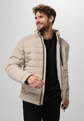 Street One MEN Winter Jacket in Beige: front