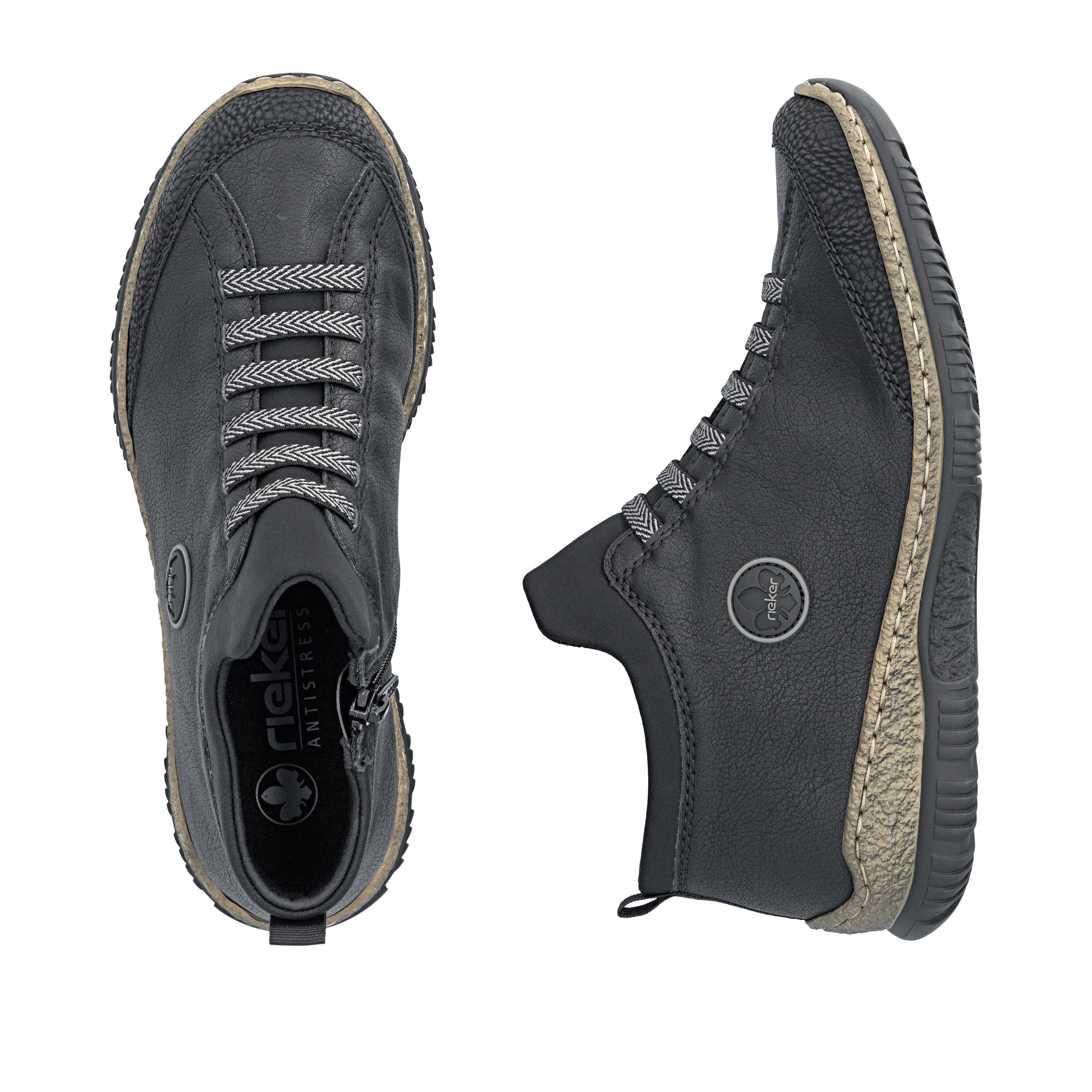 Slip on Rieker en noir