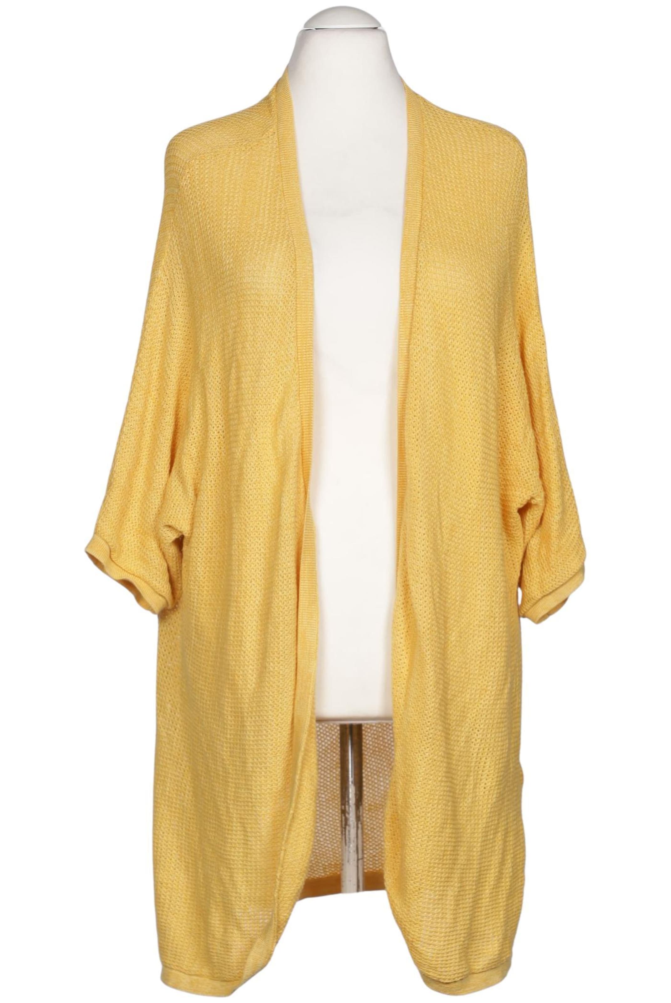 TRIANGLE Sweater & Cardigan in 7XL in Yellow: front