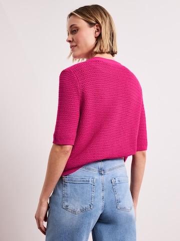 Cardigan STREET ONE en rose