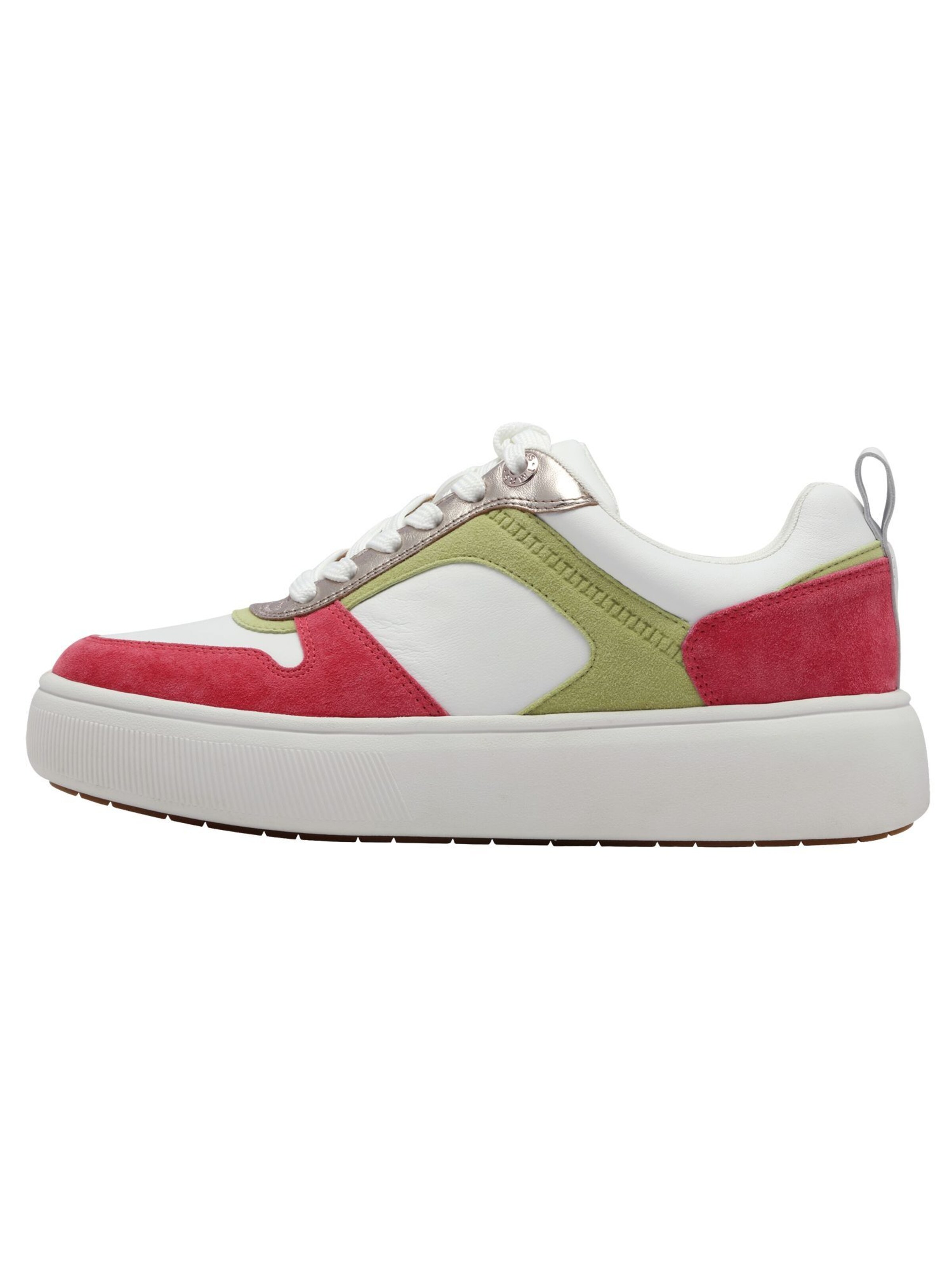 Baskets basses Tamaris en rouge