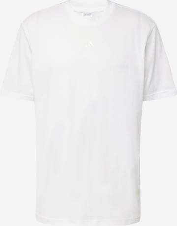 ADIDAS SPORTSWEAR Функционална тениска 'Last Days Of Summer' в бяло: отпред
