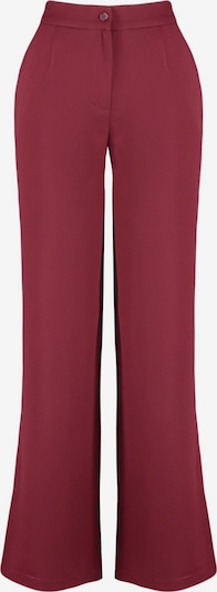 Trendyol Hlače s naborima u burgund, Pregled proizvoda
