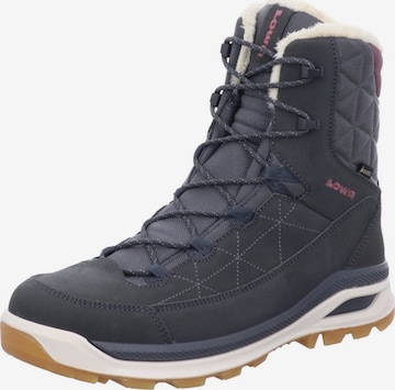 Boots 'Stiefel Damen 420525 7913 Leder-Mix in grau' LOWA en gris : devant