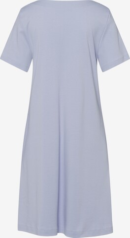 Hanro Oversized jurk ' Pure Comfort ' in Blauw