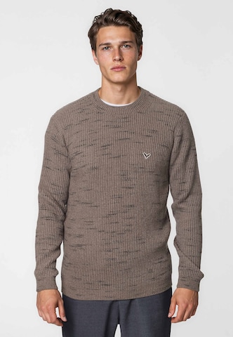 Kleinigkeit Sweater 'Hot Spots' in Brown: front