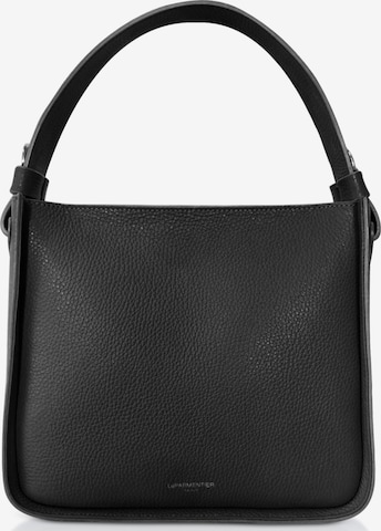 LeParmentier Handtasche 'Duplo Medium' in Schwarz: Vorderseite