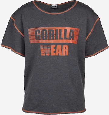 Maglia funzionale 'Wallace' di Gorilla Wear in grigio: frontale