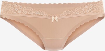 LASCANA Slip in Beige: voorkant