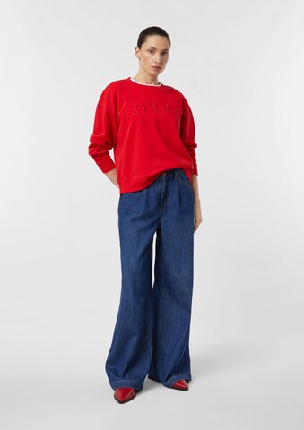 COMMA Sweatshirt in Red