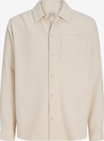 Camicia di JACK & JONES in beige: frontale