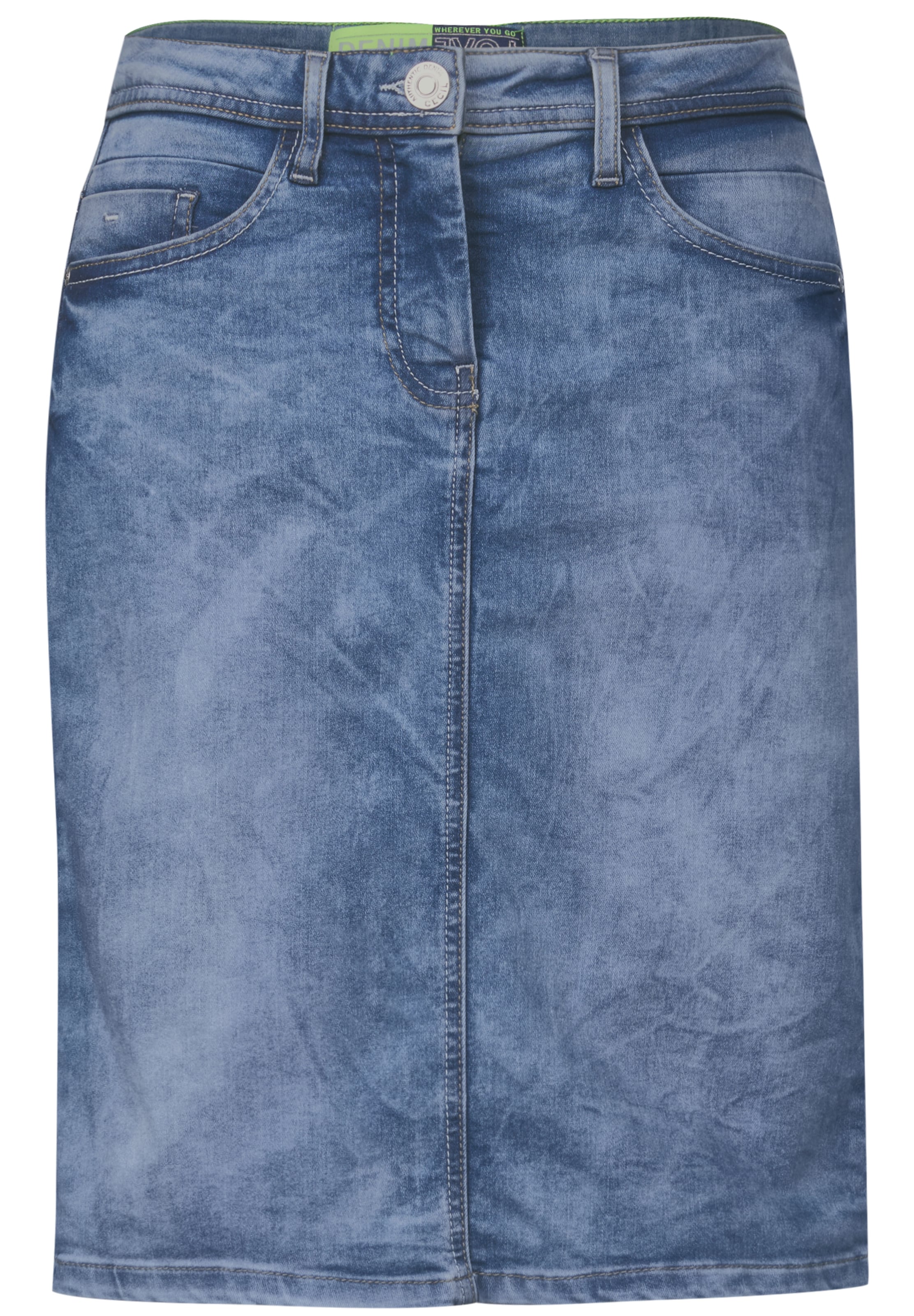 CECIL Rock in Blau: Vorderseite