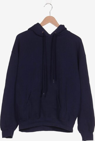 FRUIT OF THE LOOM Sweatshirt & Zip-Up Hoodie in L in Blue: front