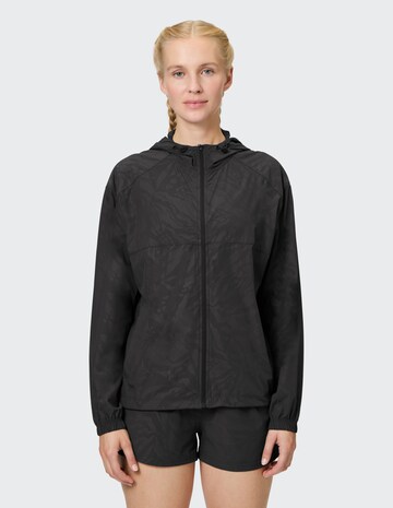 VENICE BEACH Athletic Jacket in Black: front