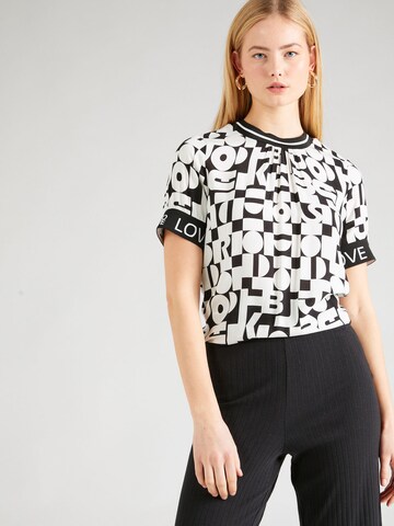 Emily Van Den Bergh Shirt in Zwart: voorkant