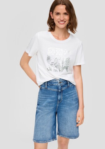 s.Oliver Shirt in Weiß: Vorderseite