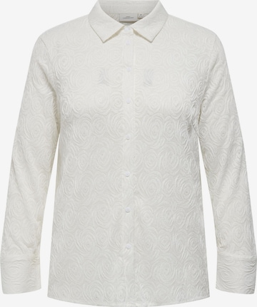 Camicia da donna 'ROSIL' di ONLY Carmakoma in bianco: frontale
