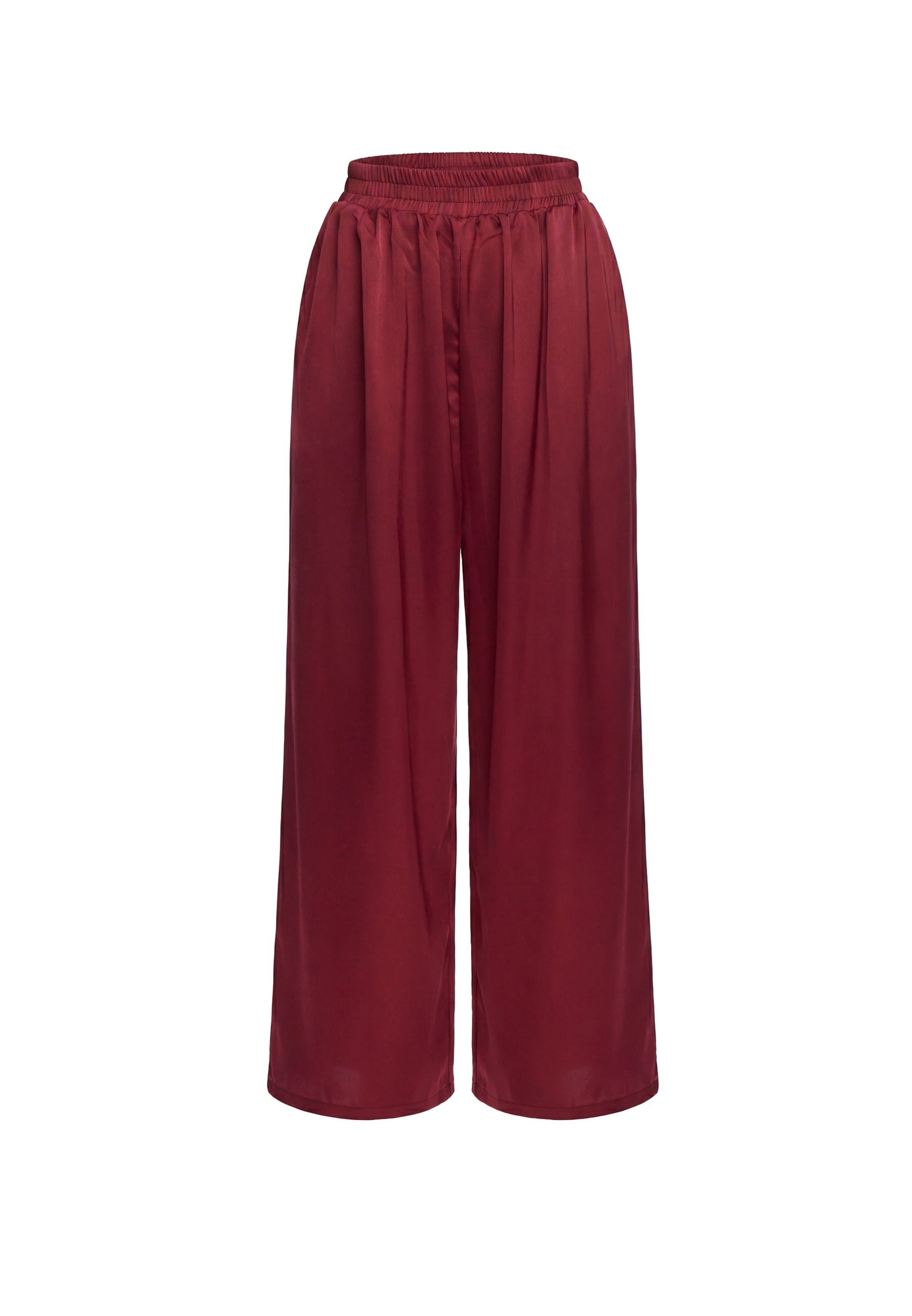 faina - Calças de fato em vermelho