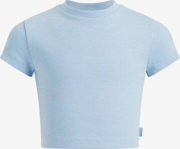 WE Fashion Shirt in Blauw: voorkant