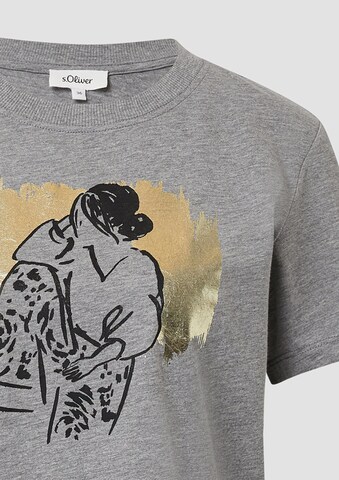 s.Oliver Shirt in Grijs