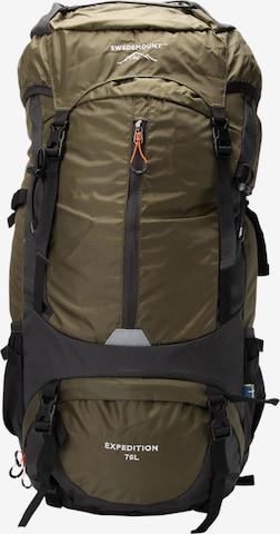 Sac à dos de sport 'Expedition' SWEDEMOUNT en vert : devant