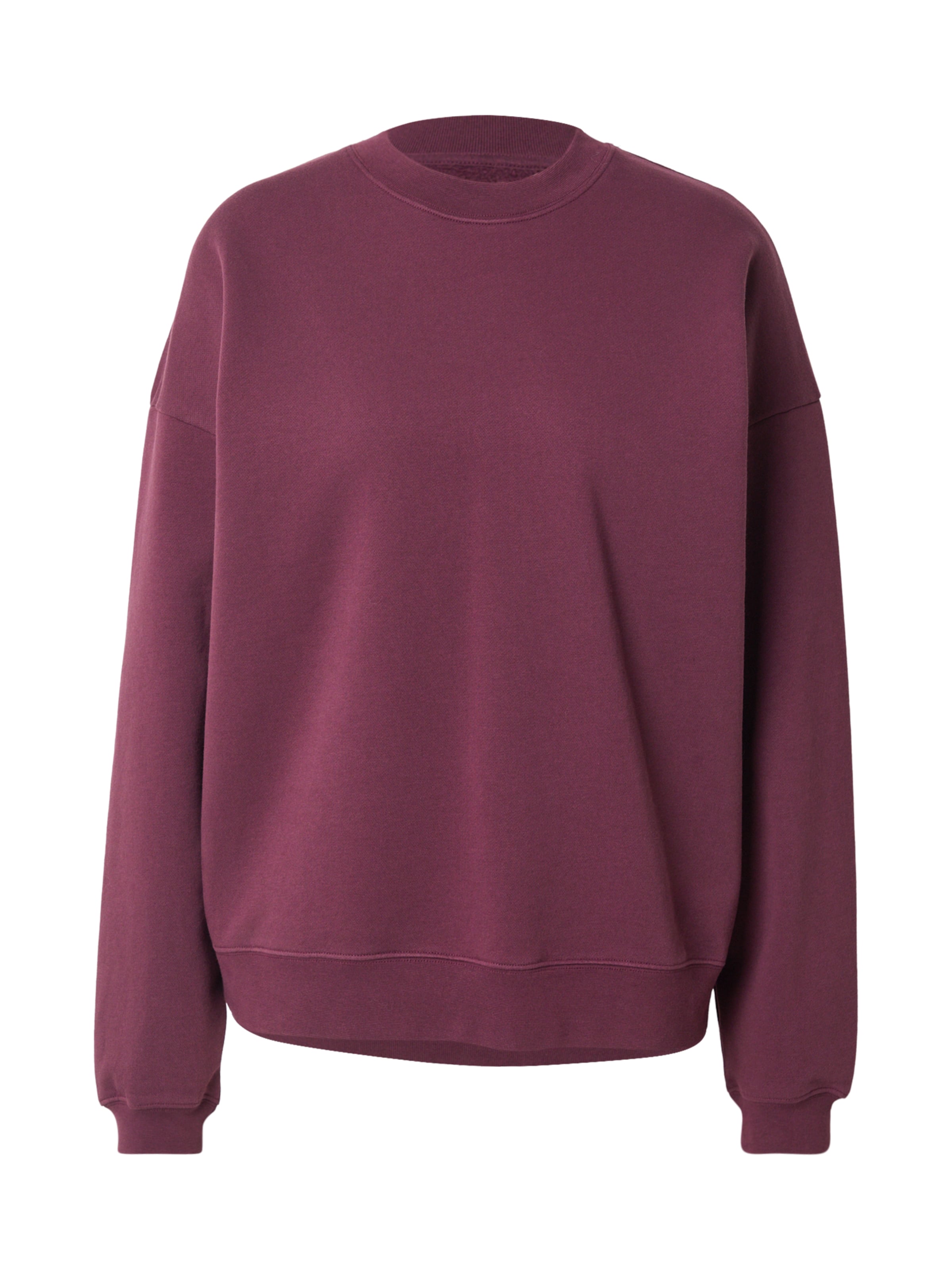 Sweat-shirt 'Rise and Shine' Hey Honey en violet : devant
