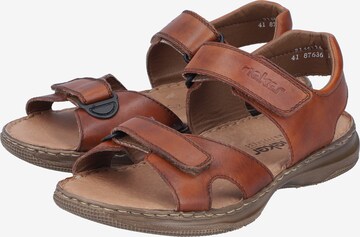 Rieker Sandals '21461' in Brown