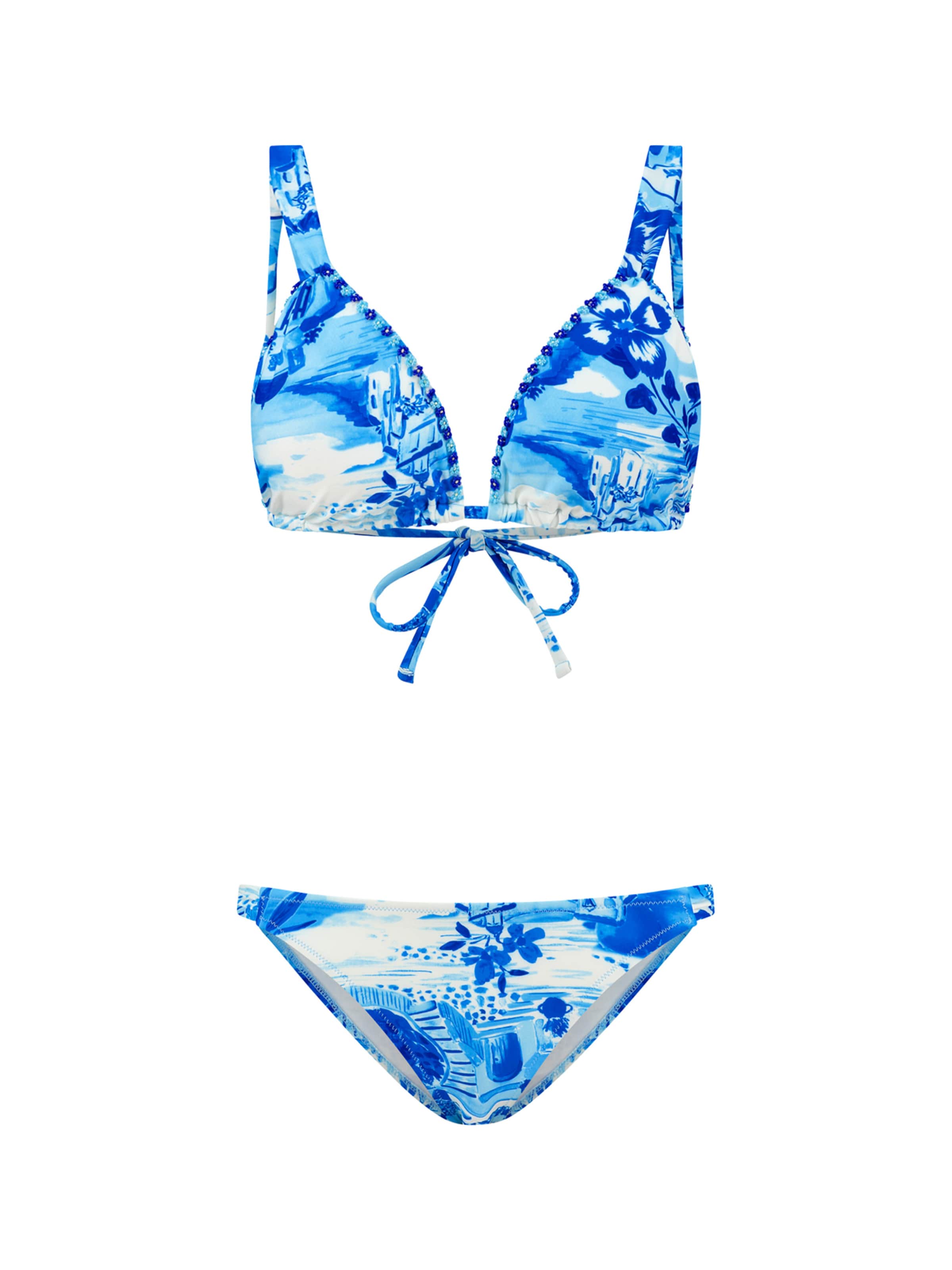 Shiwi Triangel Bikini 'BINDI ' i blå: forside