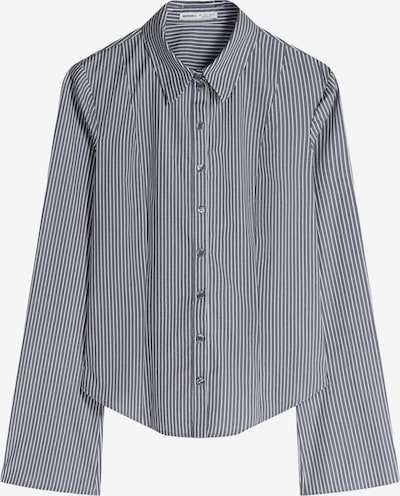 Bershka Bluza veličine XS u siva / bijela, Pregled proizvoda