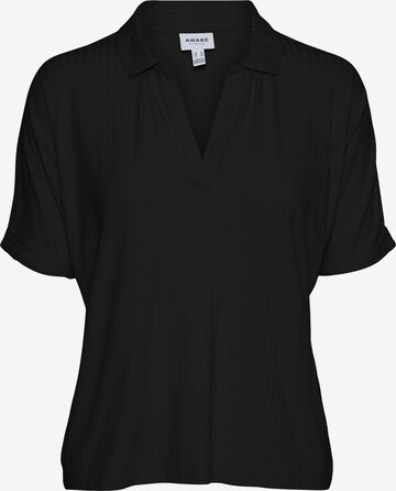 Aware Shirt 'Tina' in Black: front