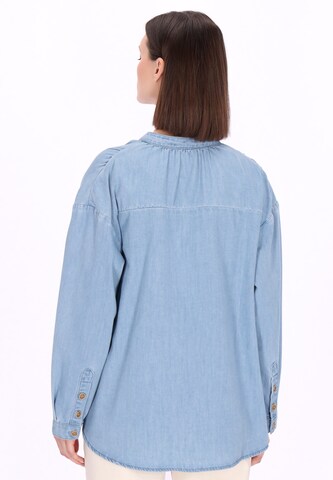 usha BLUE LABEL - Blusa em azul