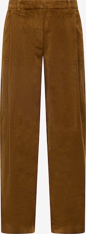 SELECTED Loosefit Laskoshousut 'SLWROJA' värissä ruskea: etupuoli