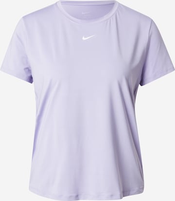 T-shirt fonctionnel 'ONE CLASSIC' NIKE en violet : devant