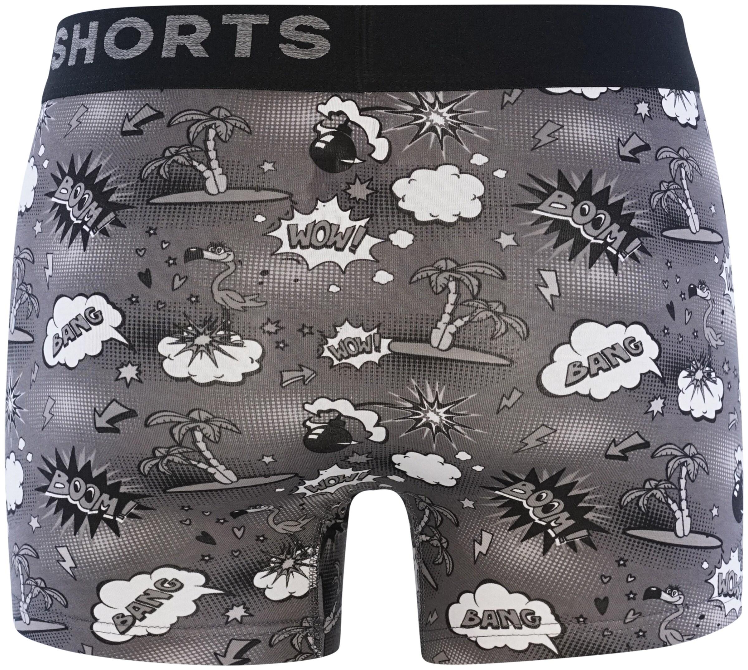 Happy Shorts Retroshorts ' Trunks #2 ' in Grau