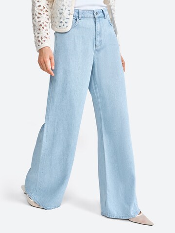 Rich & Royal Regular Jeans in Blau: Vorderseite