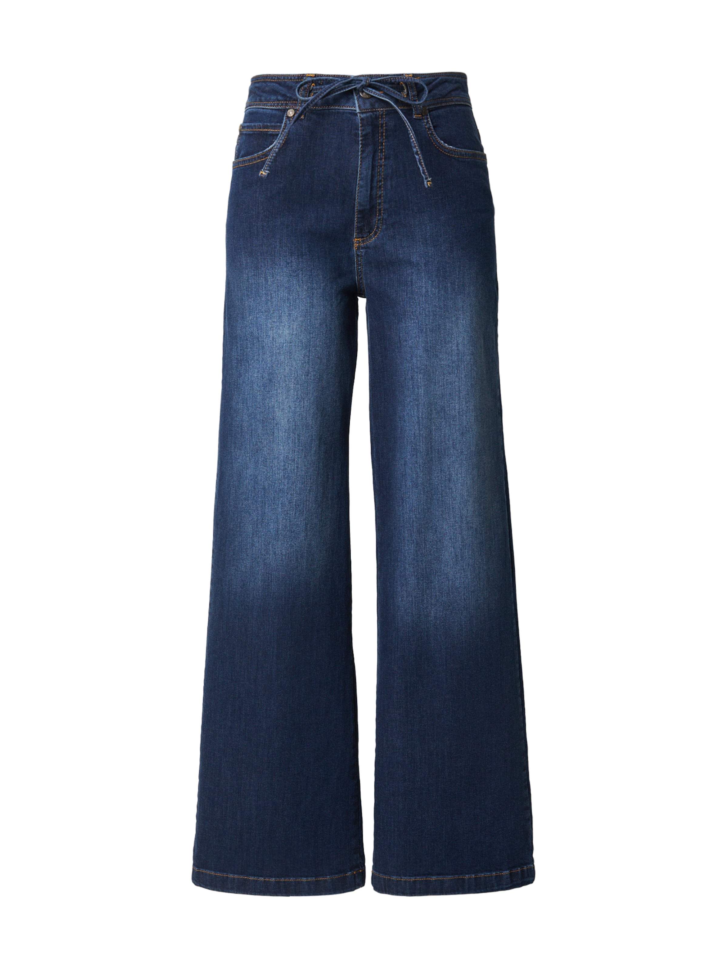 MORE & MORE Loosefit Džíny – modrá: přední strana