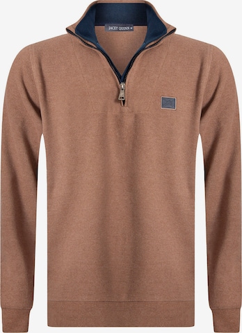 Jacey QuinnSweater majica - smeđa boja: prednji dio