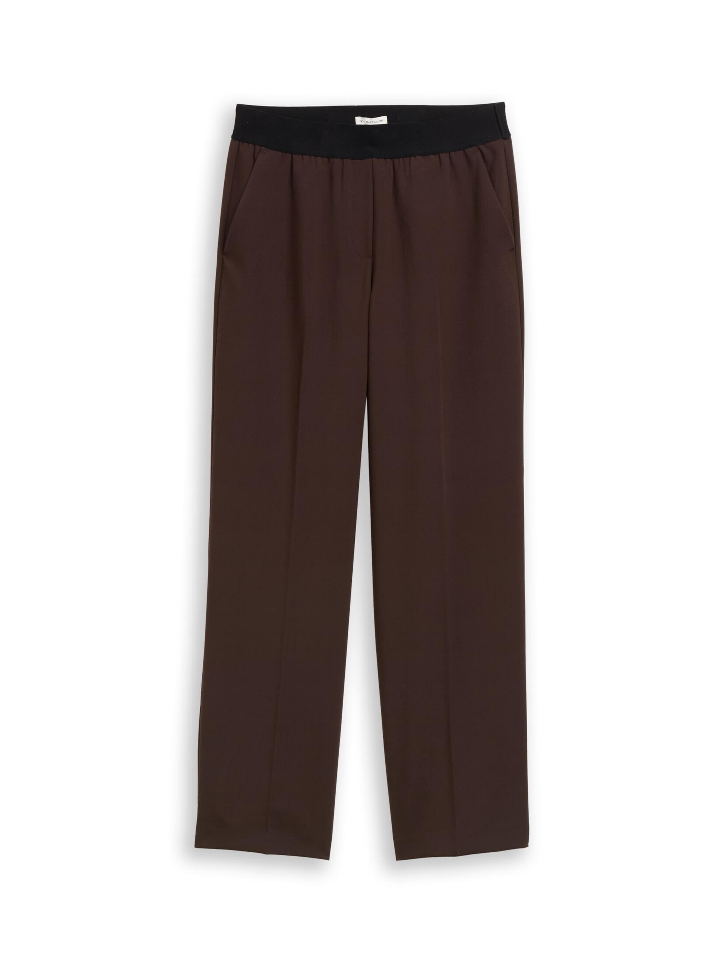 TOM TAILOR Hose in Braun: Vorderseite