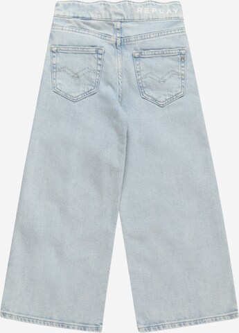 REPLAY & SONS Wide Leg Jeans 'AIDYNA' in Blau