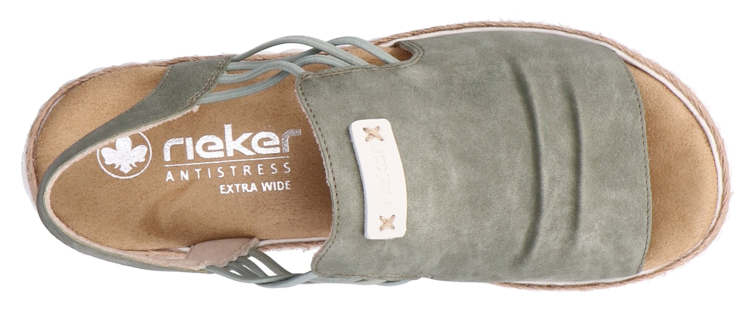 Sandales Rieker en vert