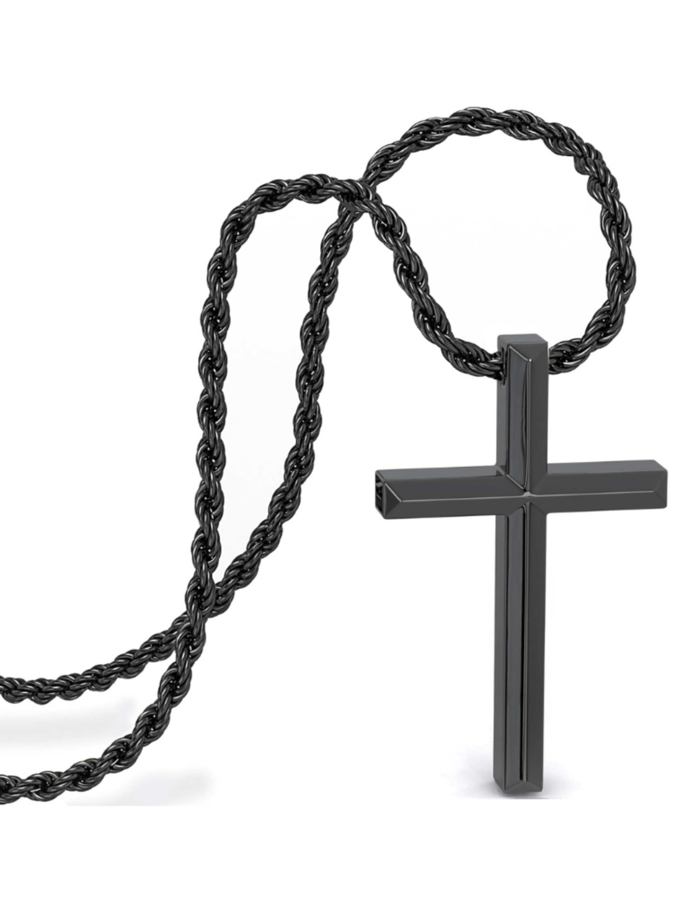 Chaîne 'Divine' SERASAR en noir : devant